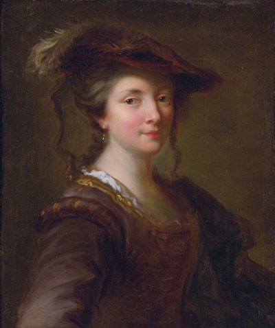Portrait of a Lady, said to be Louise Julie de Nesle, Comtesse de Mailly by Jean Alexis Grimou